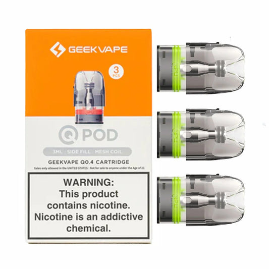 Geek Vape Q Side Fill Pods (3 Pack) - XL