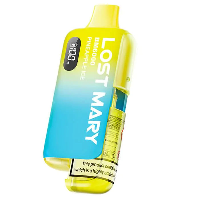 Lost Mary BM6000 Refillable Kit 4Twenty Smoke & Vape Lost Mary BM6000 Refillable Kit 4Twenty Smoke & Vape