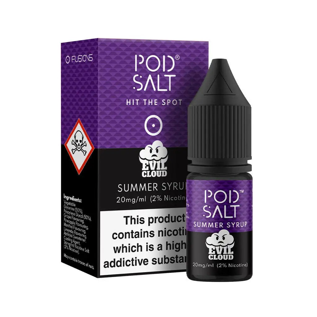 Pod Salt Fusions Nic Salt E-Liquid - 10ml