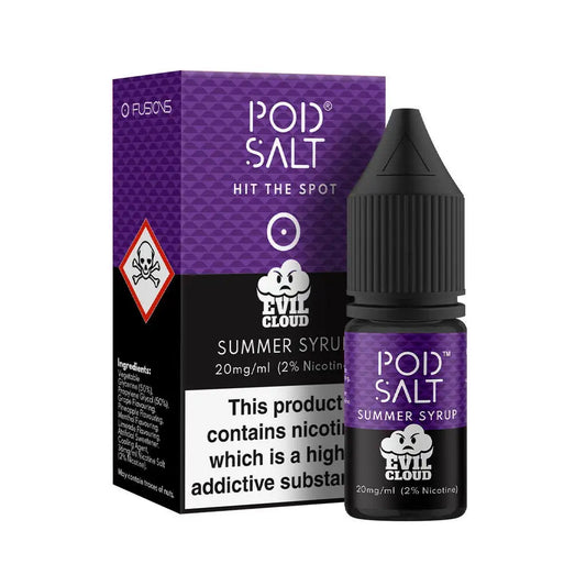 Pod Salt Fusions Nic Salt E-Liquid - 10ml