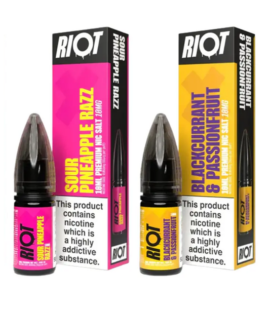 Riot X Nic Salt E-Liquid - 10ml