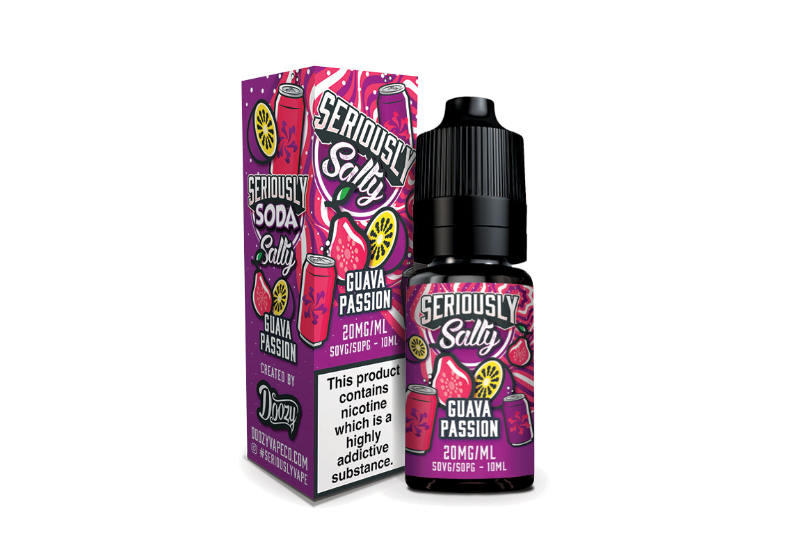 Seriously Salty by Doozy Nic Salt E-Liquid - 10ml