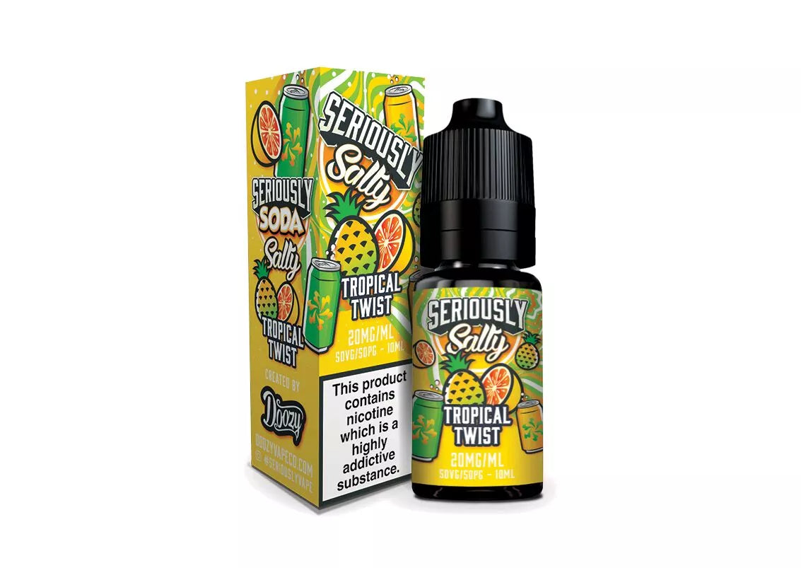 Seriously Salty by Doozy Nic Salt E-Liquid - 10ml
