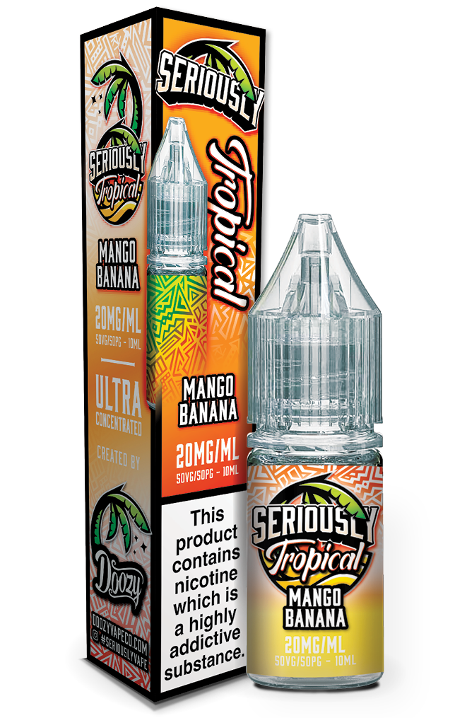 Seriously Tropical by Doozy Nic Salt E-Liquid - 10ml