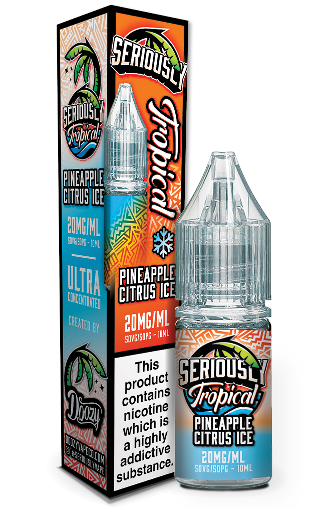 Seriously Tropical by Doozy Nic Salt E-Liquid - 10ml