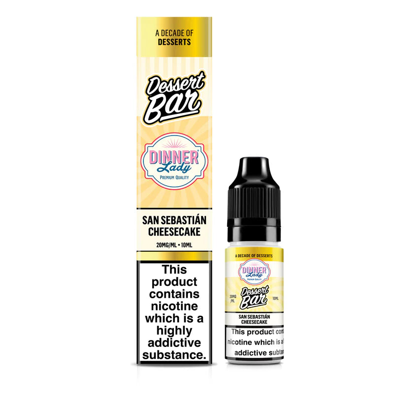 Dinner Lady Dessert Bar Nic Salt E-Liquid - 10ml