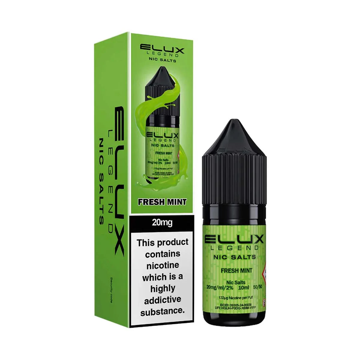 Elux Legend Nic Salt E-Liquid - 10ml
