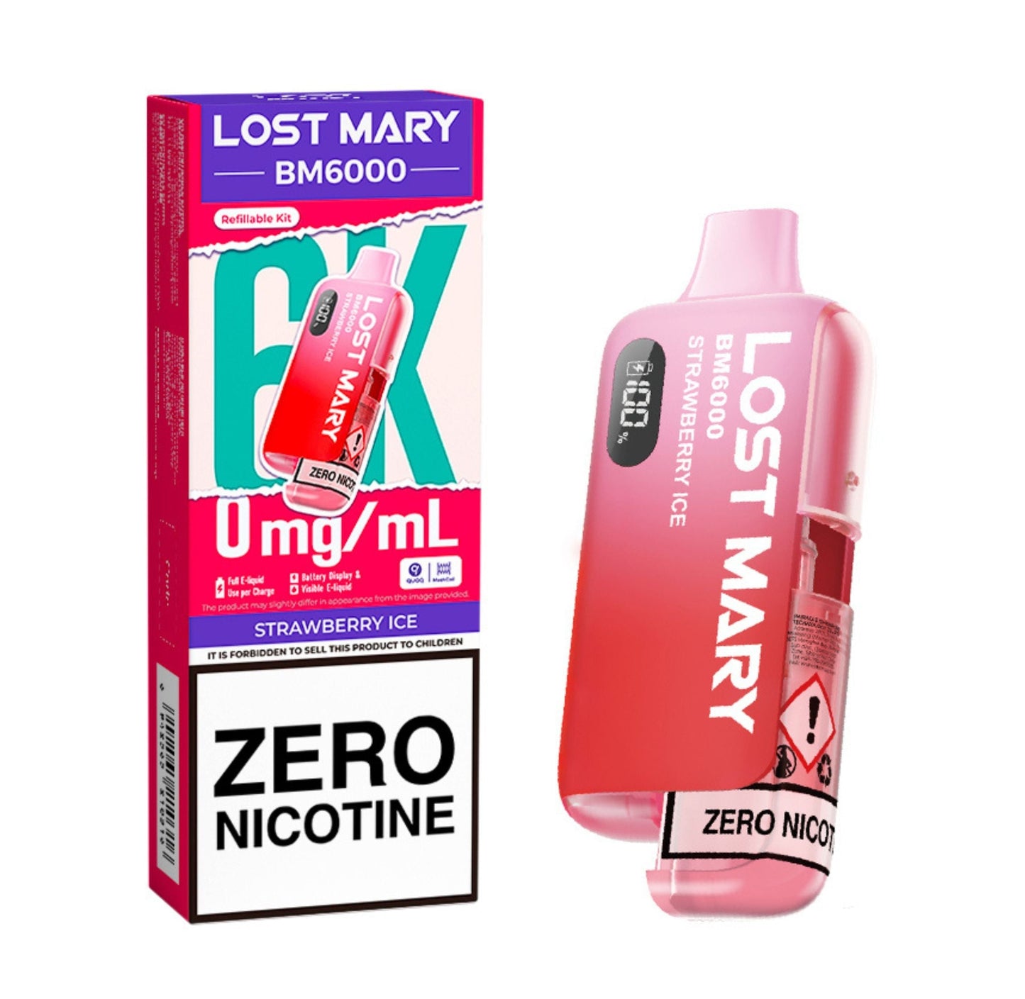 Lost Mary BM6000 Refillable Kit (0mg)