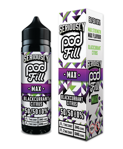 Seriously Pod Fill Max E-Liquid - 40ml