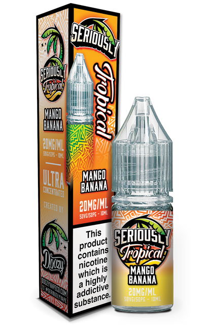 Seriously Tropical by Doozy Nic Salt E-Liquid - 10ml