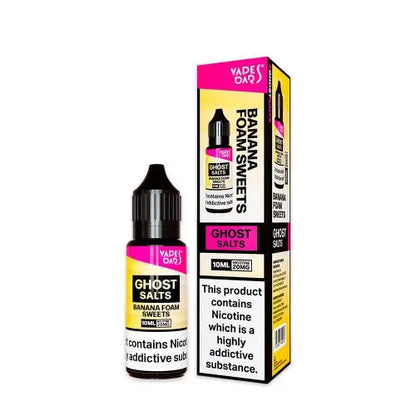 Vapes Bars Ghost Salts Nic Salt E-Liquid - 10ml