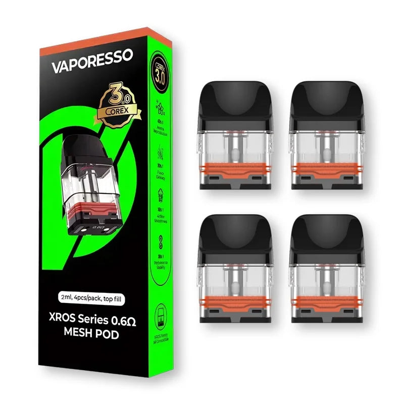 Vaporesso Xros Corex 2.0/3.0 Pods (4 Pack)