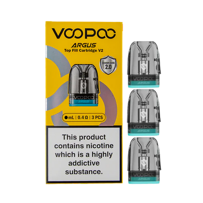 VooPoo Argus V2 Cartridges/Pods (3 Pack) - XL